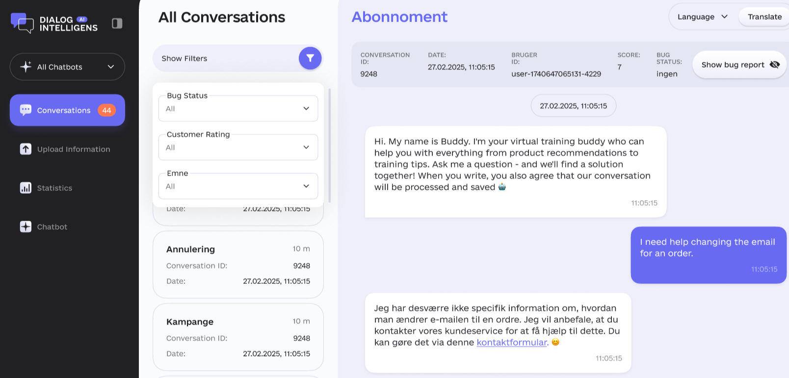 Admin Dashboard
