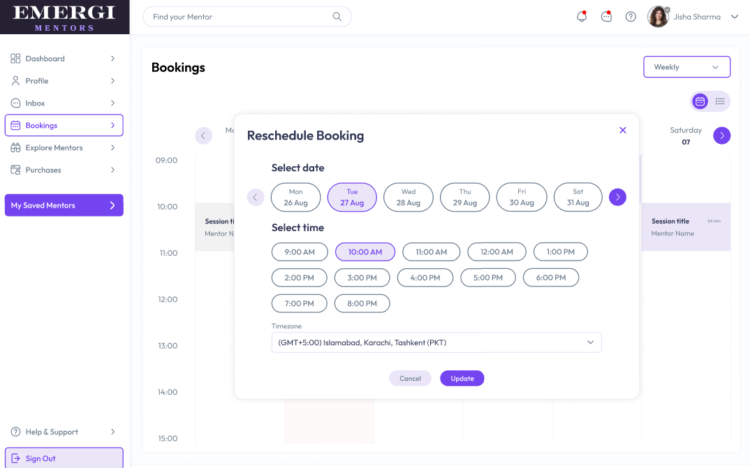 Booking & Scheduling