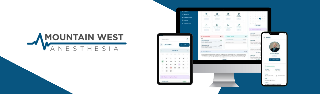 Mountain West Anesthesia banner