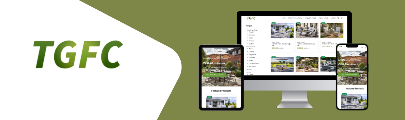 TGFC Hartman Garden Furniture banner